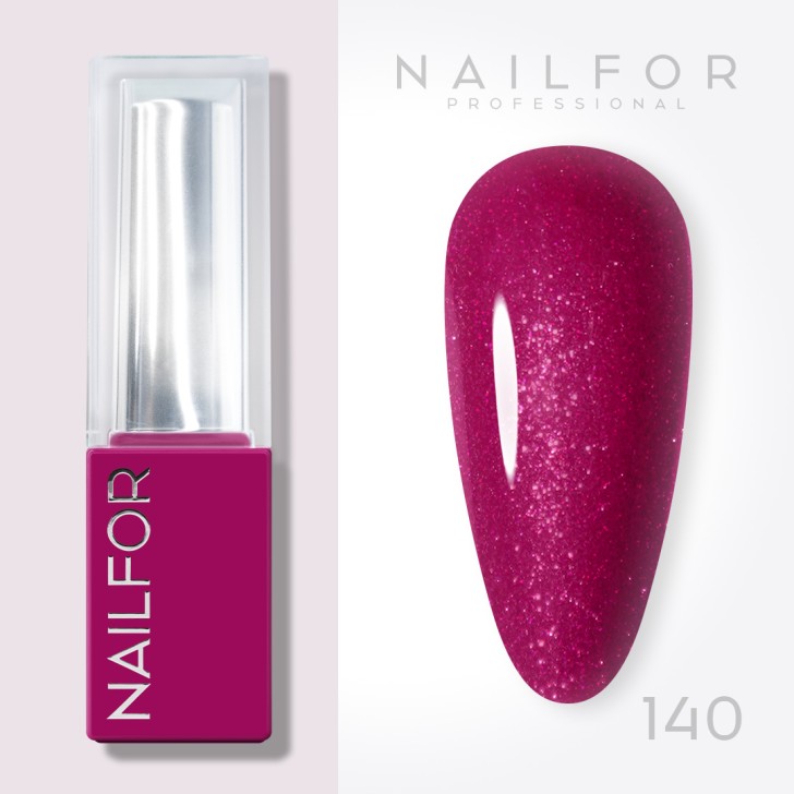 Aura SEMI-PERMANENT NAIL POLISH - 140 Nutmeg