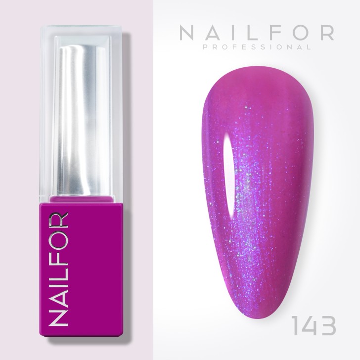 Aura SEMI-PERMANENT NAIL POLISH - 143 Azurella