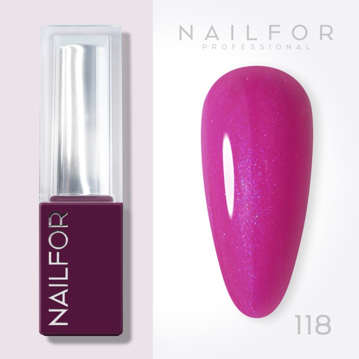 Aura SEMI-PERMANENT NAIL POLISH - 118 Mirage