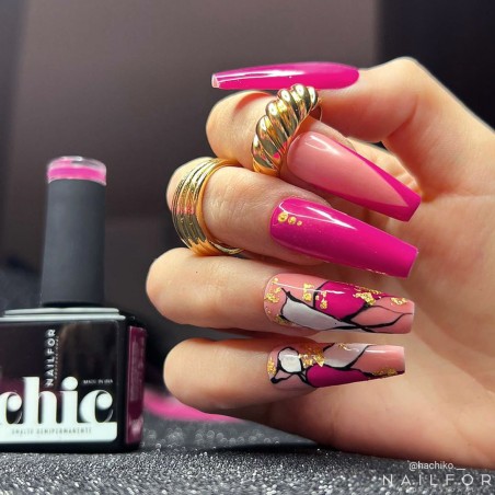 Semi-permanent nail polish color: Chic SEMI-PERMANENT NAIL POLISH - 088 Nailfor €7.99