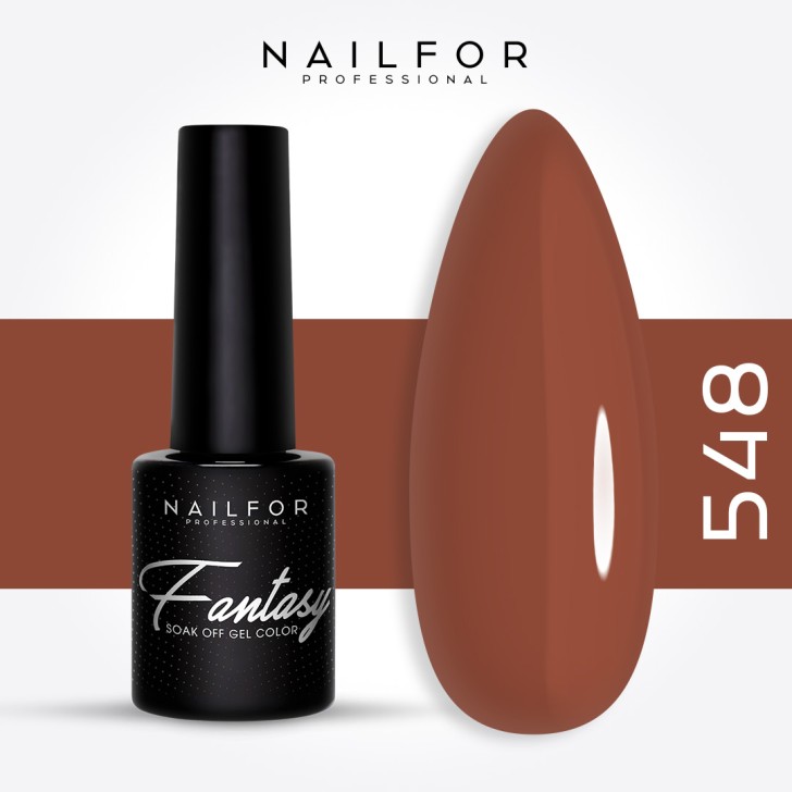 Semipermanente smalto colore per unghie: FANTASY Smalto Gel Semipermanente - 548 Nailfor 6,99 €