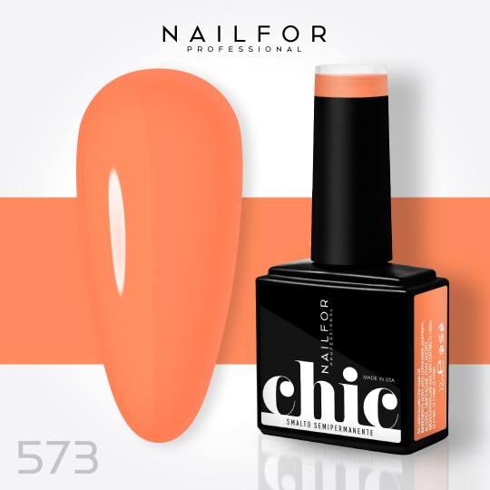 Vernis à ongles semi-permanent couleur : Chic SEMI-PERMANENT NAIL POLISH - 573 Nailfor 7,99 €