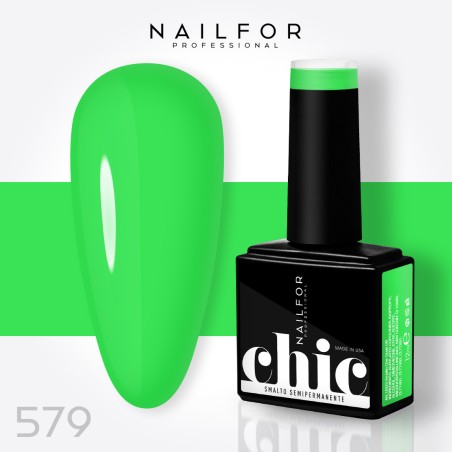 Esmalte de uñas semipermanente color: Chic ESMALTE DE UÑAS SEMIPERMANENTE - 579 Nailfor 7,99 €