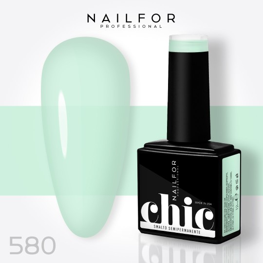 Esmalte de uñas semipermanente color: Chic ESMALTE DE UÑAS SEMIPERMANENTE - 580 Nailfor 7,99 €