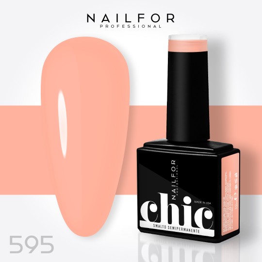 Vernis à ongles semi-permanent couleur : Chic SEMI-PERMANENT NAIL POLISH - 595 Nailfor 7,99 €