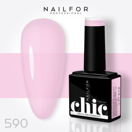Vernis à ongles semi-permanent couleur : Chic SEMI-PERMANENT NAIL POLISH - 590 Nailfor 7,99 €