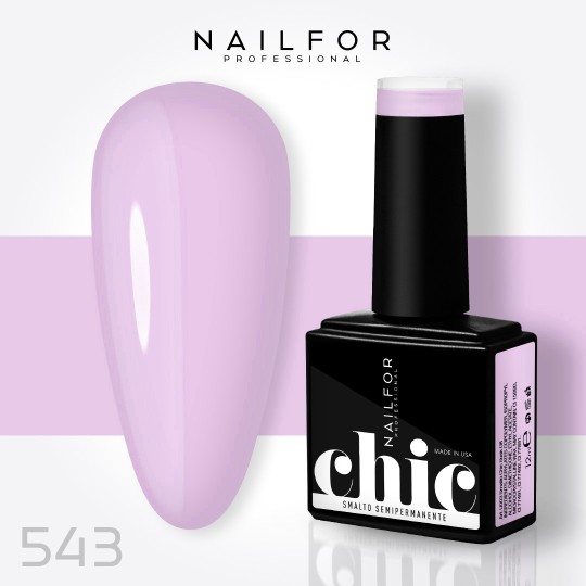 Vernis à ongles semi-permanent couleur : Chic SEMI-PERMANENT NAIL POLISH - 543 Nailfor 7,99 €