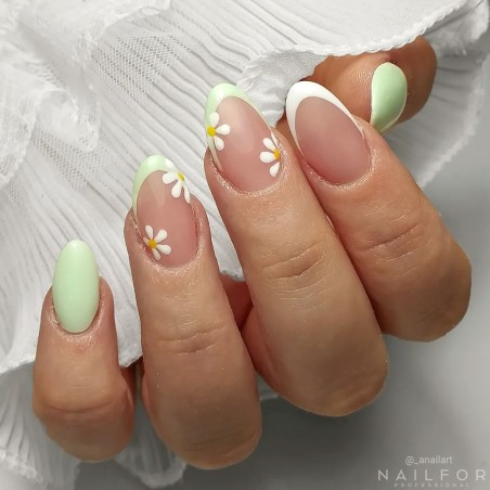 Semi-permanent nail polish color: Fantasy Semi-permanent Gel Polish - 350 milky mint green Nailfor €6.99 Semi-permanent nail polish color: Fantasy Semi-permanent Gel Polish - 350 milky mint green Nailfor €6.99