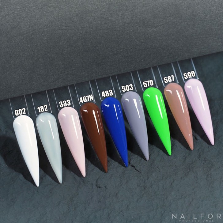 Semipermanente smalto colore per unghie: CHIC SMALTO SEMIPERMANENTE - 587 Nailfor 7,99 €