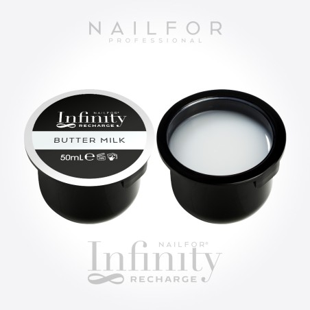 2X RICARICA INFINITY GEL - BUILDER BUTTER MILK 50ML