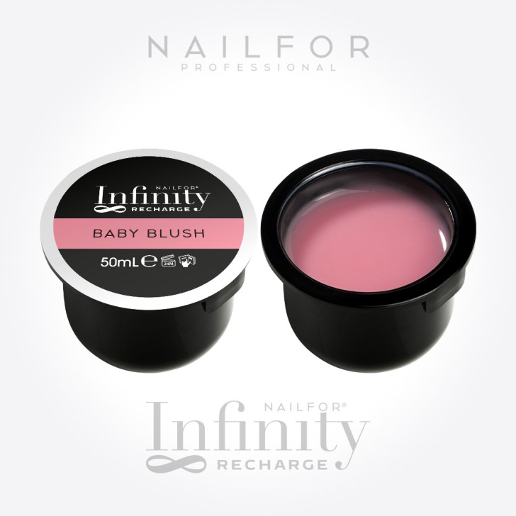 2X RICARICA INFINITY GEL - BUILDER BABY BLUSH 50ML