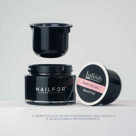 2X RICARICA INFINITY GEL - BUILDER BABY BLUSH 50ML (2x50ml)