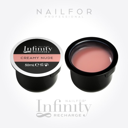 2X RICARICA INFINITY GEL - BUILDER CREAMY NUDE 50ML