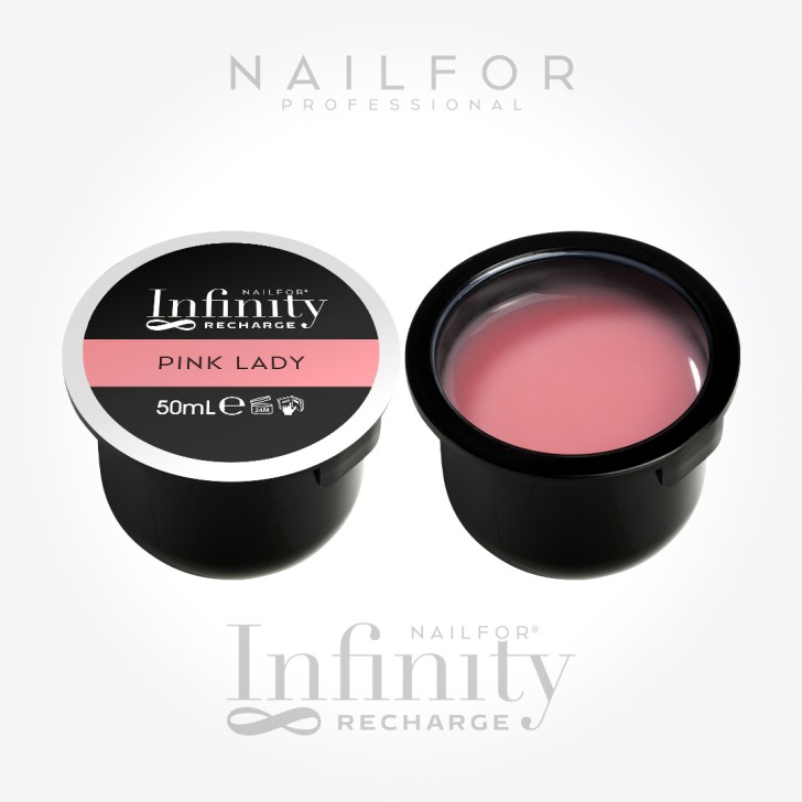 2X RICARICA INFINITY GEL - BUILDER PINK LADY 50ML
