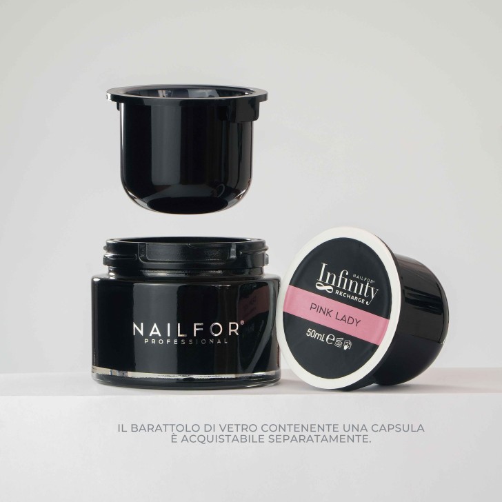 2X RICARICA INFINITY GEL - BUILDER PINK LADY...