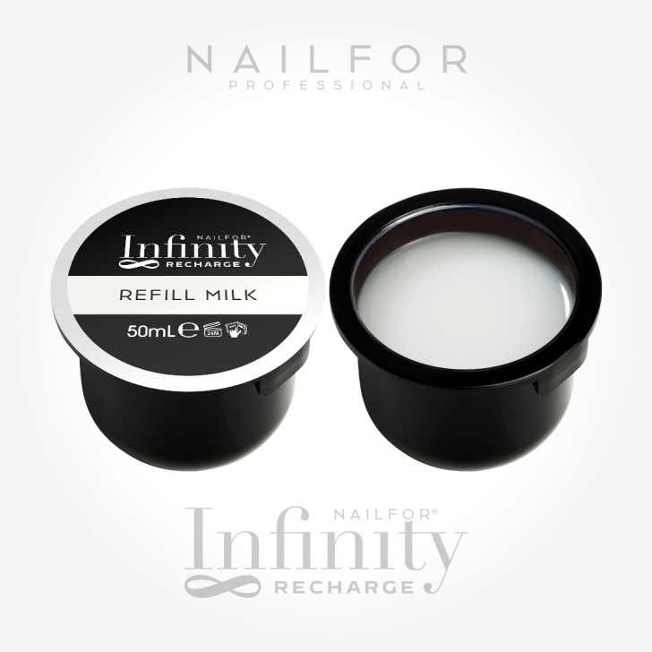 2 RECARGAS Gel Infinity - LECHE Refill Builder...