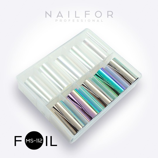 decorazione nail art ricostruzione unghie Transfer Foil MS112 Nailfor 8,99 € 2