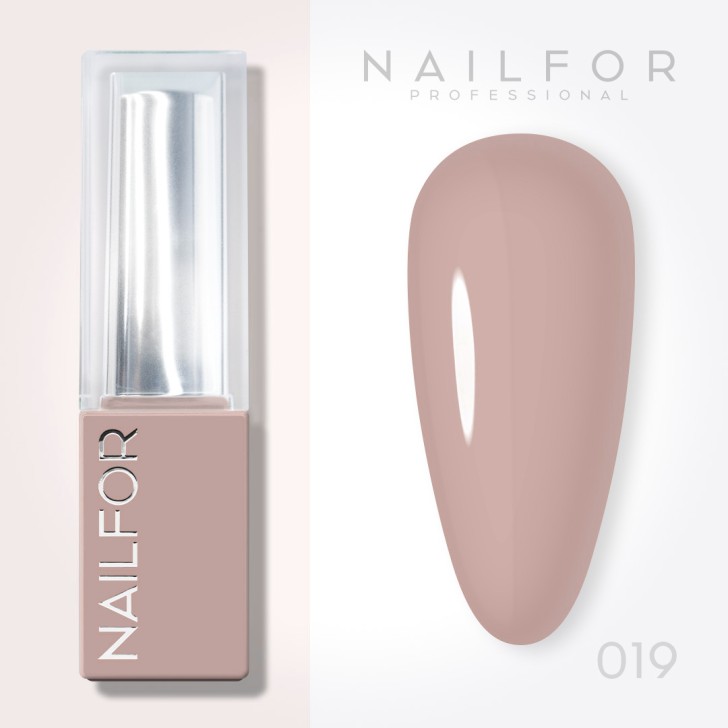 Aura SEMI-PERMANENT NAIL POLISH - 019 Lily