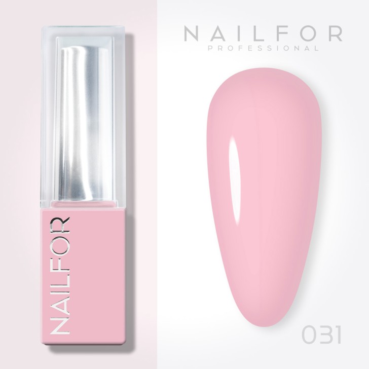 Aura SEMI-PERMANENT NAIL POLISH - 031 Rosy