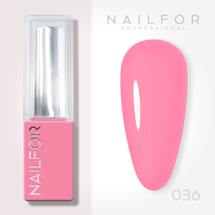 Aura SEMI-PERMANENT NAIL POLISH - 036 Pastel