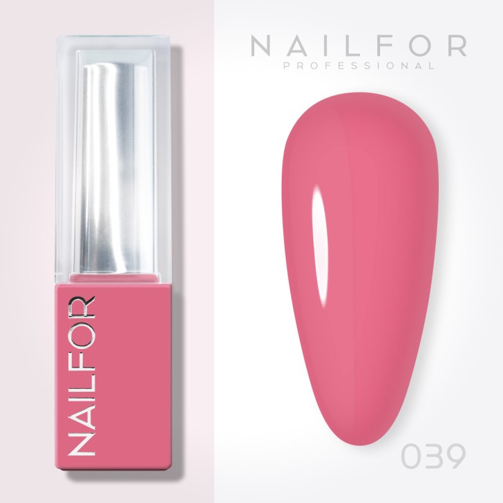 Aura SEMI-PERMANENT NAIL POLISH - 039 Flamora