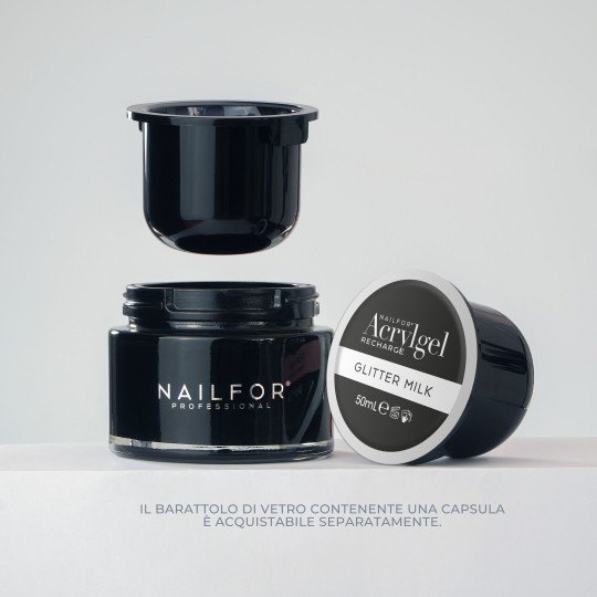 Reconstruction Gel 2x AcrylGel - Glitter Milk 50ML (2x50ml) Nailfor €29.99 2