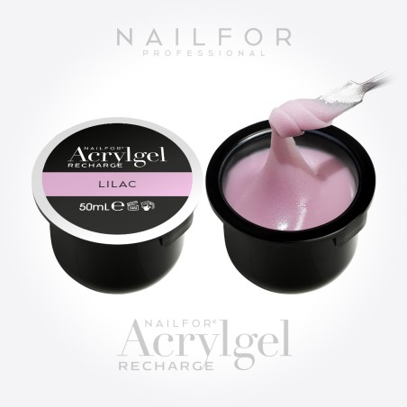 Nail Gel Reconstruction 2X AcrylGel REFILL - Lilac 50ML (2x50ml) Nailfor €29.99