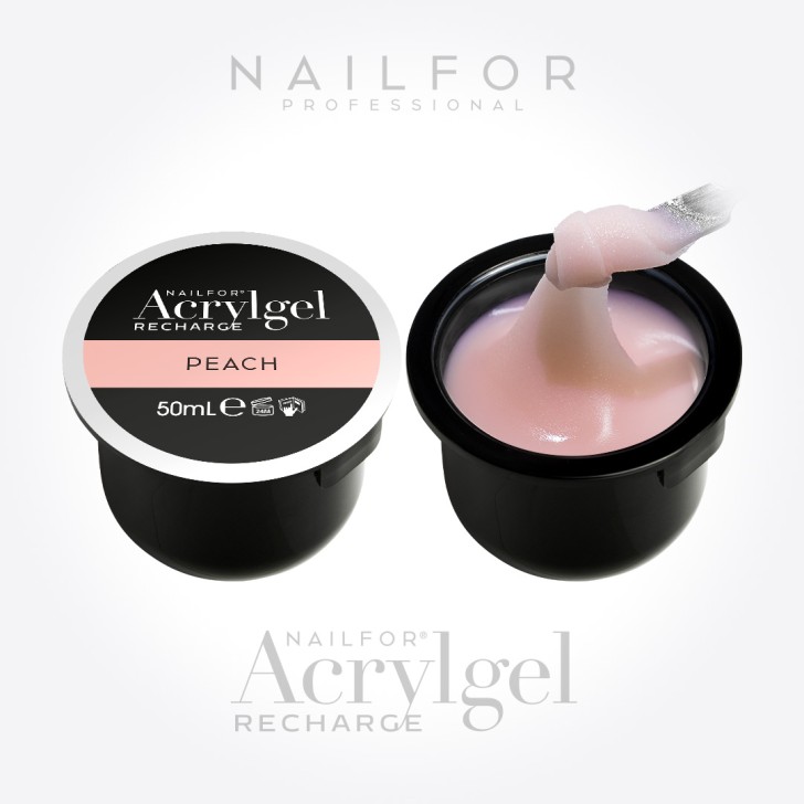 2X RICARICA ACRYLGEL - PEACH 50ML (2x50ml)