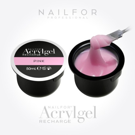 Recharge Gel pour ongles 2x AcrylGel - Pink 50 ml (2x50 ml) Nailfor 29,99 €
