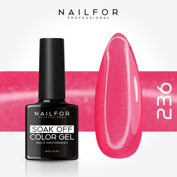 Semipermanente smalto colore per unghie: SlimLine smalto gel semipermanente 236-S Nailfor 6,49 €