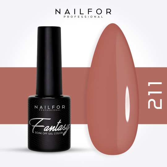 Semipermanente smalto colore per unghie: FANTASY Smalto Gel Semipermanente - 211 Nailfor 6,99 €