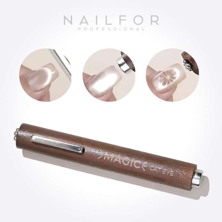accessori per unghie, nails nail art alta qualità CALAMITA Cat Eyes IN LEGNO 3 in 1 Nailfor 2,99 € Nailfor