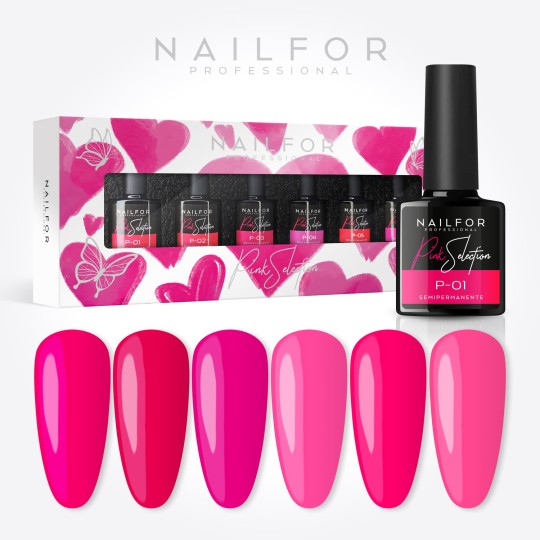 Kit Semi-permanent-Sélection Pink 1