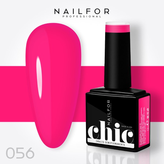 VERNIS ONGLES SEMI-PERMANENT CHIC-056 FLUO