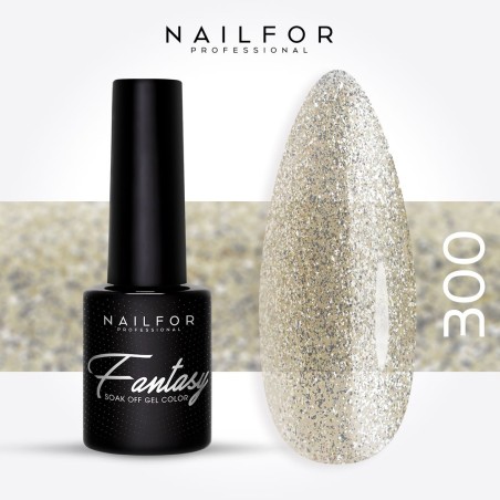 Semipermanente smalto colore per unghie: FANTASY Smalto Gel Semipermanente - 300 Nailfor 6,99 €