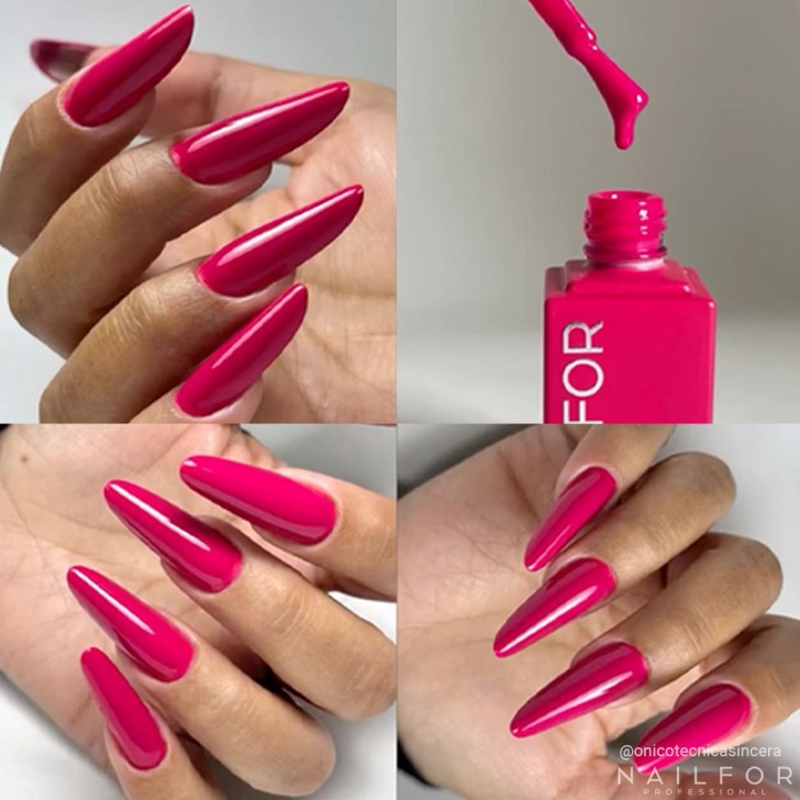 AURA SMALTO SEMIPERMANENTE - 124 Fuchsia
