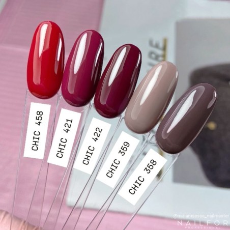 Semipermanente smalto colore per unghie: CHIC SMALTO SEMIPERMANENTE - 421 Nailfor 7,99 €
