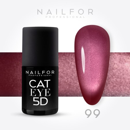 Semipermanente smalto colore per unghie: CAT EYE 5D - 99 Nailfor 11,99 €