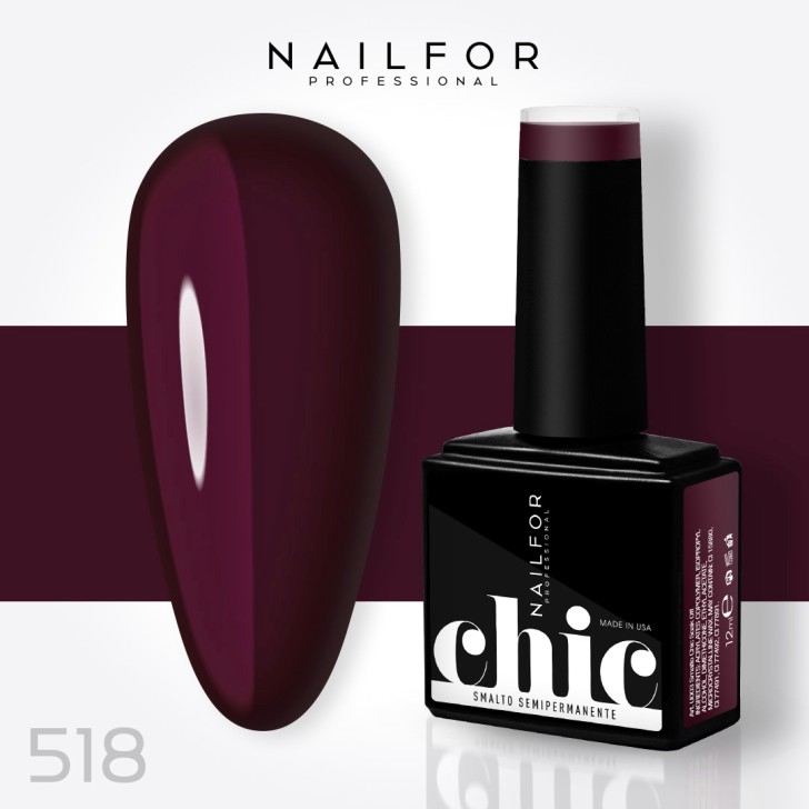 CHIC SEMI-PERMANENT NAIL POLISH - 518