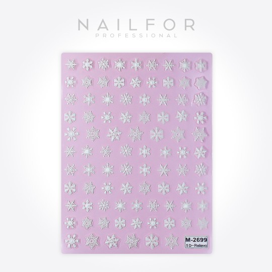 decorazione nail art ricostruzione unghie STICKERS ADESIVI NATALE - ST728 Nailfor 1,99 €