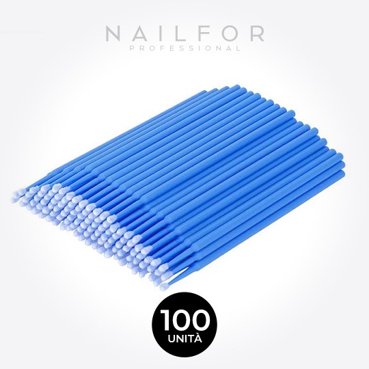 accessori per unghie, nails nail art alta qualità Micro applicatori per decorazioni - 100pz Nailfor 4,99 € Nailfor