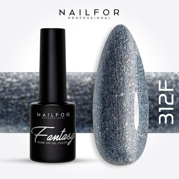 Semipermanente smalto colore per unghie: FANTASY Smalto Gel Semipermanente - 312 Nailfor 6,99 €