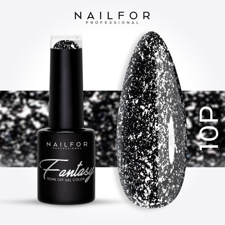 Semipermanente smalto colore per unghie: FANTASY PLATINUM Smalto Gel Semipermanente - 10P Nailfor 7,99 €