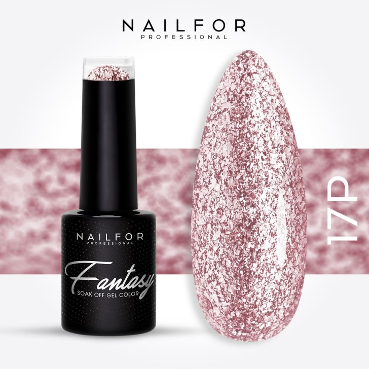 FANTASY PLATINUM semi-permanent gel nail polish...