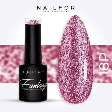 FANTASY PLATINUM esmalte gel semi-permanente - 18P