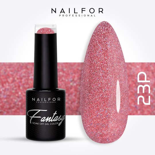 FANTASY Vernis Gel PLAT PLATINUM Semi-Permanent-23P