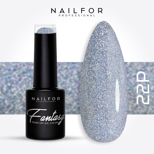 FANTASY Vernis Gel PLAT PLATINUM Semi-Permanent-22P