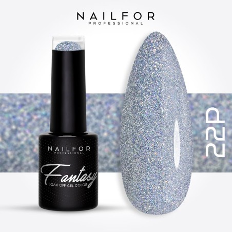 FANTASY Vernis Gel PLAT PLATINUM Semi-Permanent-22P