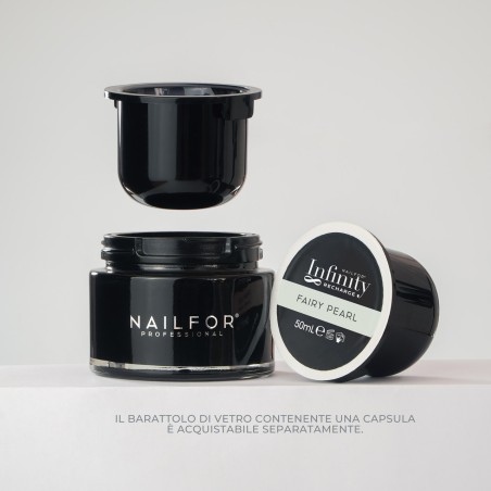 2X RICARICA INFINITY GEL - BUILDER REFILL FAIRY PEARL 50ML