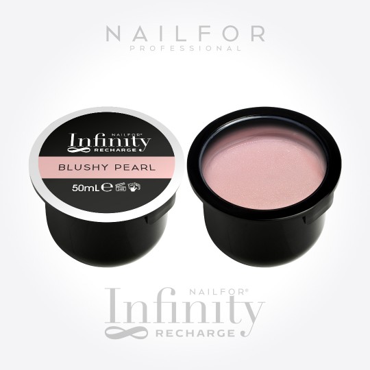 2X RICARICA INFINITY GEL - BUILDER REFILL BLUSHY PEARL...